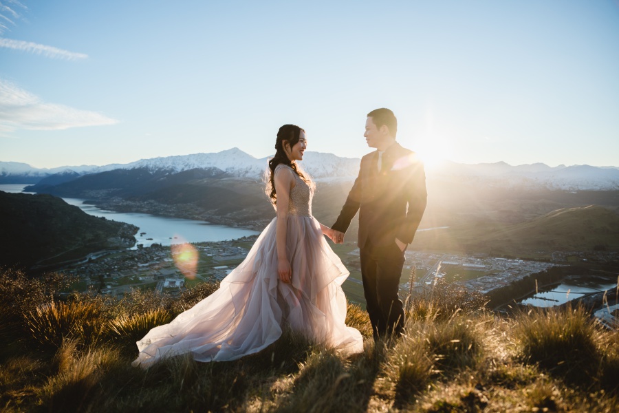 紐西蘭婚紗拍攝 - 蒂卡波湖、普卡基湖與箭鎮 by Fei on OneThreeOneFour 45