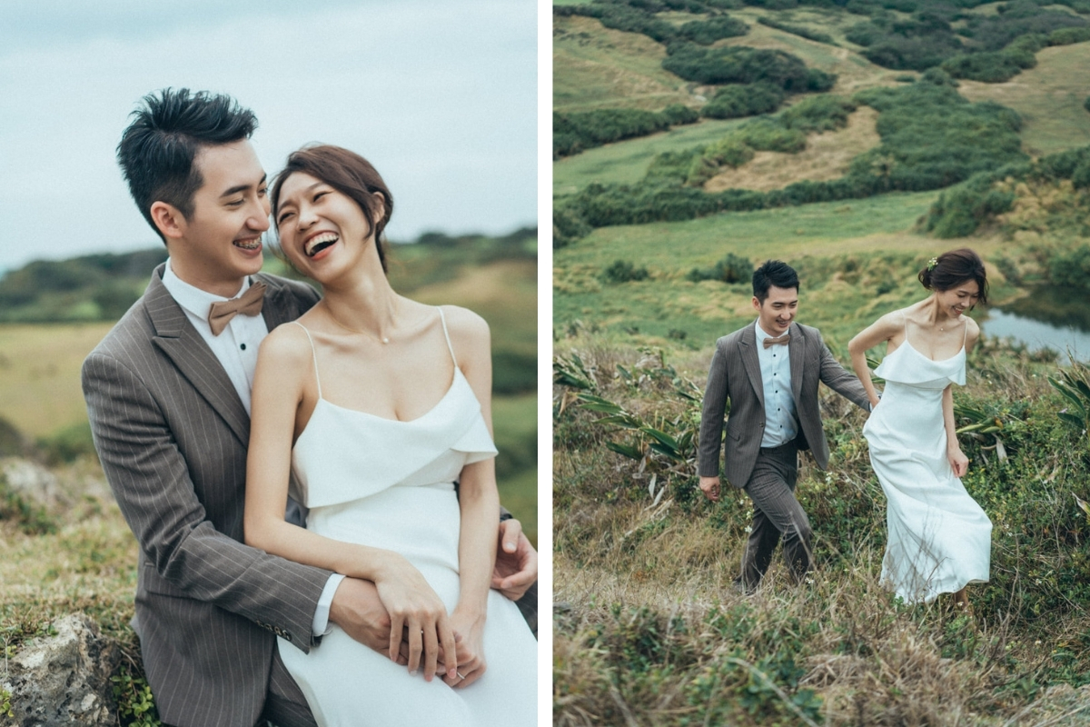 Taiwan Pre-Wedding Photoshoot Cafe Pier Lighthouse Countryside Street Beach by  on OneThreeOneFour 27