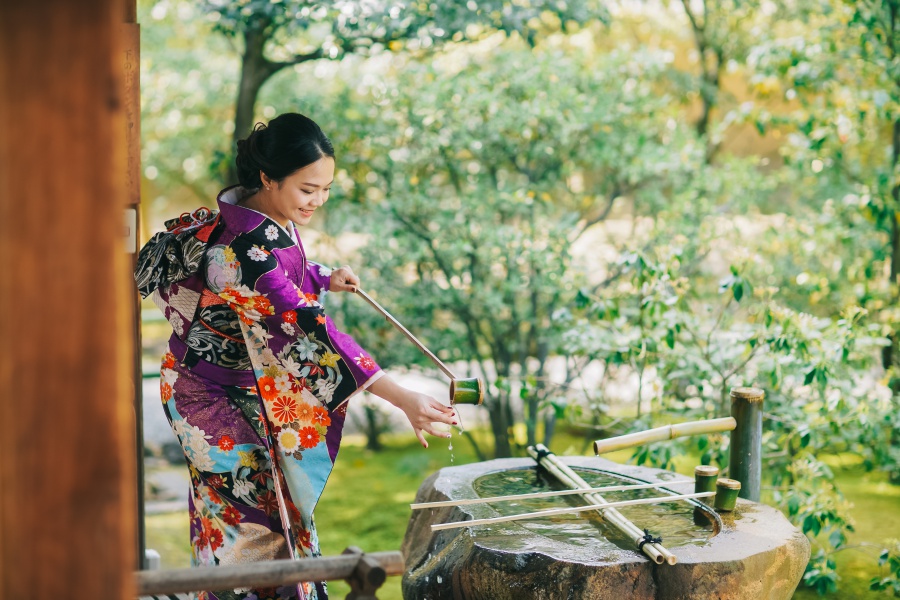 日本京都祇園，建仁寺 和服拍攝 by Kinosaki  on OneThreeOneFour 16