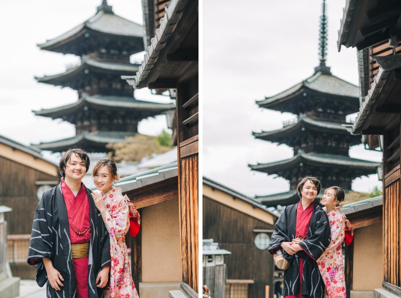 J&SJ: Kimono pre-wedding in Kyoto during popular cherry blossom season by Shu Hao on OneThreeOneFour 20