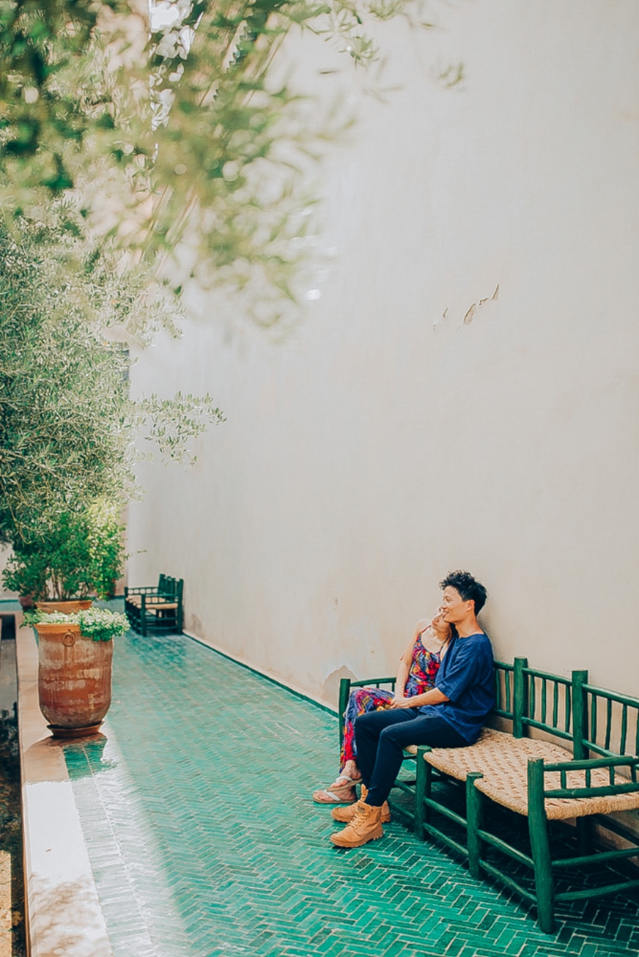 Morocco Pre-Wedding Photoshoot At Marrakech - Le Jardin Secret And Djemma El Fna Tower by Rich on OneThreeOneFour 5