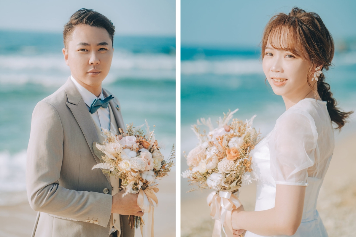 Taiwan Pre-Wedding Photoshoot Ferry Ride Pier Old Town Sea Beach by  on OneThreeOneFour 42