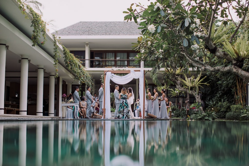Bali Destination Wedding At Villa Sarasvati  by Yoga  on OneThreeOneFour 13