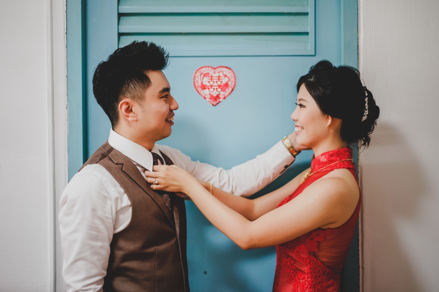 Singapore Actual Wedding Day Photography: Gatecrashing, Chinese Tea Ceremony And Banquet by Michael on OneThreeOneFour 19