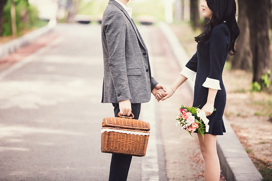 Korea Casual Couple Photoshoot At Seonyudo Park In Spring by Junghoon on OneThreeOneFour 6