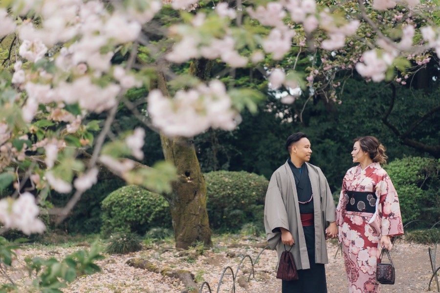 J: Massive cherry blossoms in Tokyo during Malay couple’s pre-wedding by Lenham on OneThreeOneFour 2