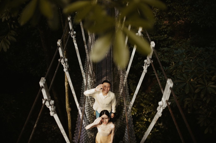 A & L - Singapore Pre-Wedding at Jurong Bird Park & Colonial Houses at Wessex Estate by Chan on OneThreeOneFour 4