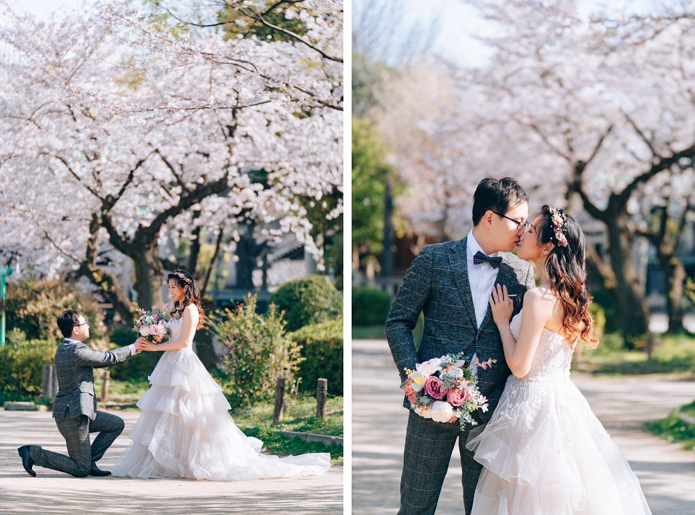 Tokyo Sakura and Mt Fuji Pre-Wedding Photography  by Dahe on OneThreeOneFour 6