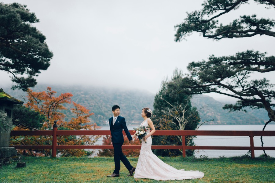 C: Japan Tokyo Pre-Wedding Photoshoot At Lake Chuzenji During Autumn  by Lenham  on OneThreeOneFour 7
