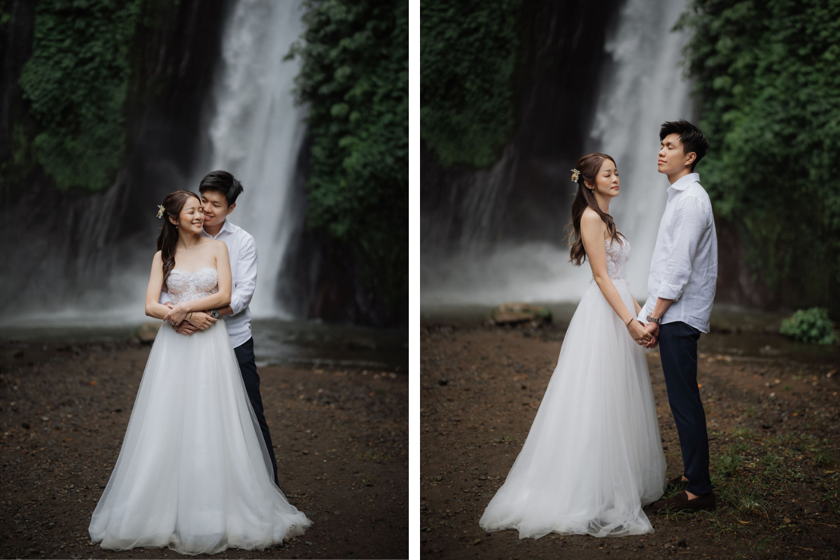 Bali Prewedding Photoshoot At Lake Tamblingan, Munduk Waterfall And Sunset At Mengening Beach by Cahya on OneThreeOneFour 18