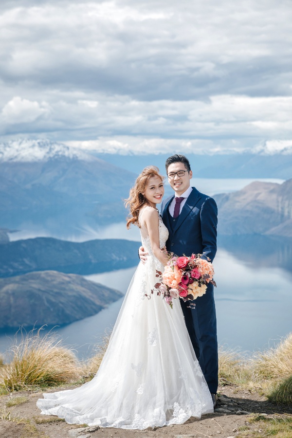 R&M: New Zealand Summer Pre-wedding Photoshoot with Yellow Lupins by Fei on OneThreeOneFour 4