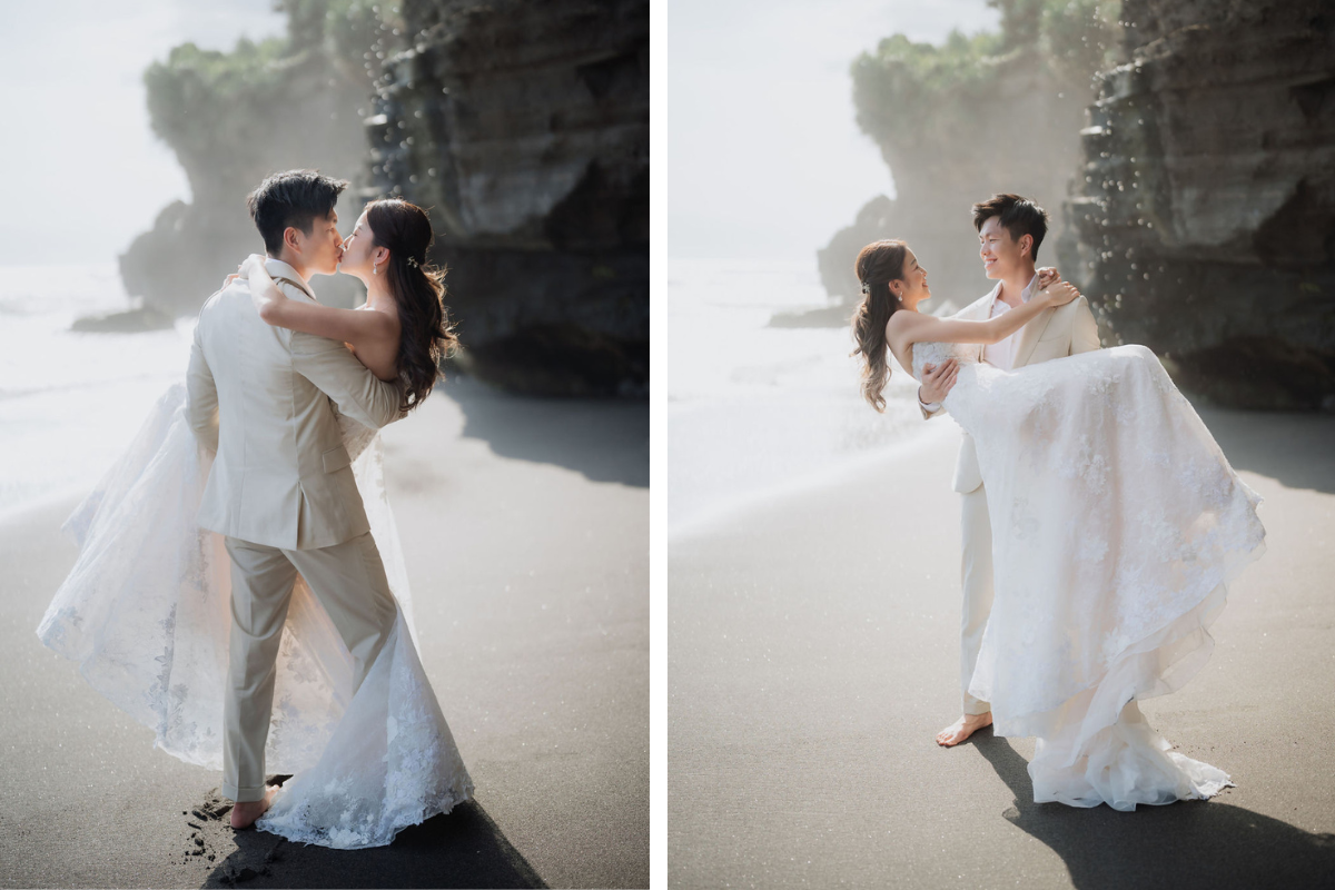 Bali Prewedding Photoshoot At Lake Tamblingan, Munduk Waterfall And Sunset At Mengening Beach by Cahya on OneThreeOneFour 28