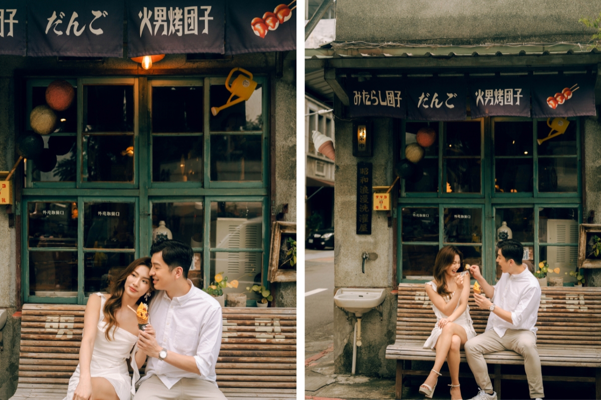 Taiwan Pre-Wedding Photoshoot Dadaocheng Golden Waterfall Jiufen Night Shoot Indoor Studio by OneThreeOneFour on OneThreeOneFour 3