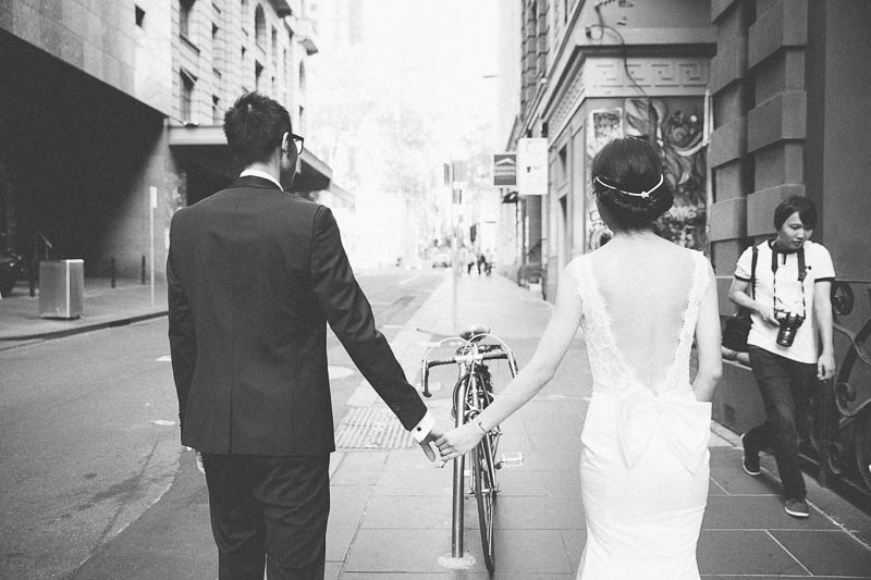 Melbourne Outdoor Pre-Wedding Photoshoot At Park And Cafe Streets During Autumn  by Victor  on OneThreeOneFour 18