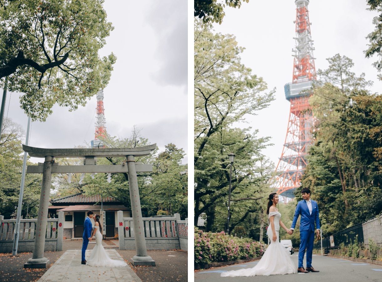 日本東京婚紗拍攝地點 - 東京塔 & 涩谷站前十字路口 by Lenham on OneThreeOneFour 16