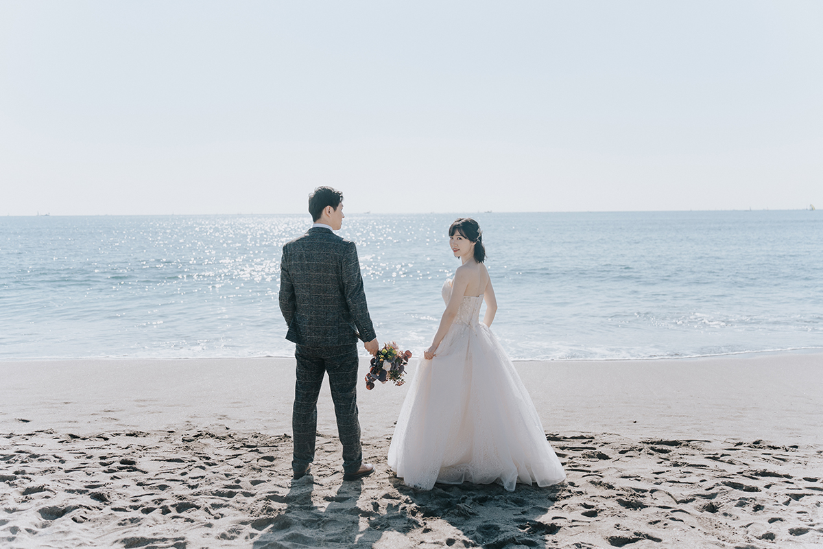 Tokyo Pre-Wedding at Beach & Odaiba Statue of Liberty by Cui Cui on OneThreeOneFour 4