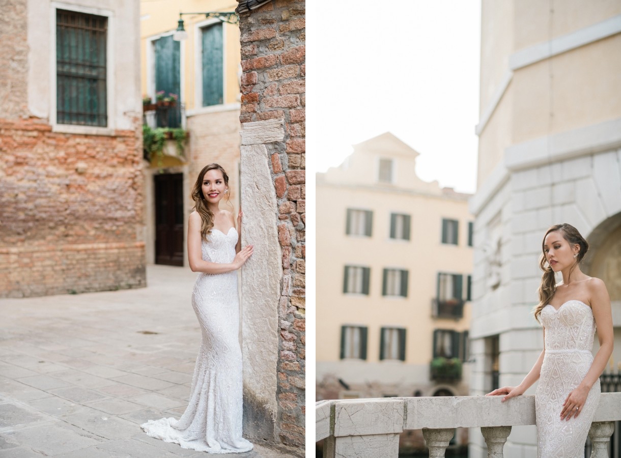 G&B: Venice pre-wedding on a Venetian boat cruising along the river by MS on OneThreeOneFour 16