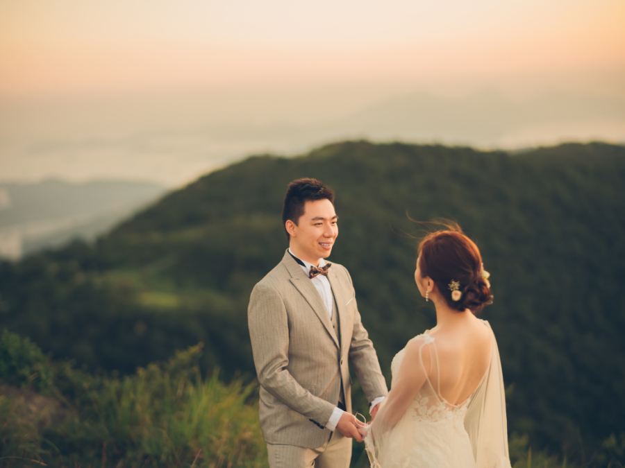 Hong Kong Outdoor Pre-Wedding Photoshoot At Tai Mo Shan by Paul on OneThreeOneFour 25