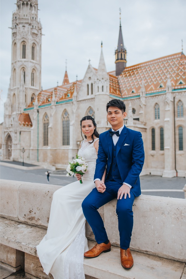 J&W: Budapest Full-day Pre-wedding Photoshoot around Castle Hill by Drew on OneThreeOneFour 1