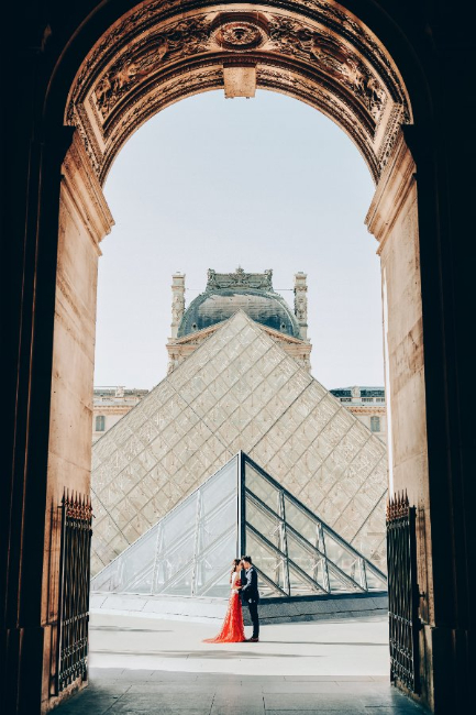 I&R: 巴黎婚紗攝影 － 艾菲爾鐵塔，小皇宮，羅浮宮 by Arnel on OneThreeOneFour 15
