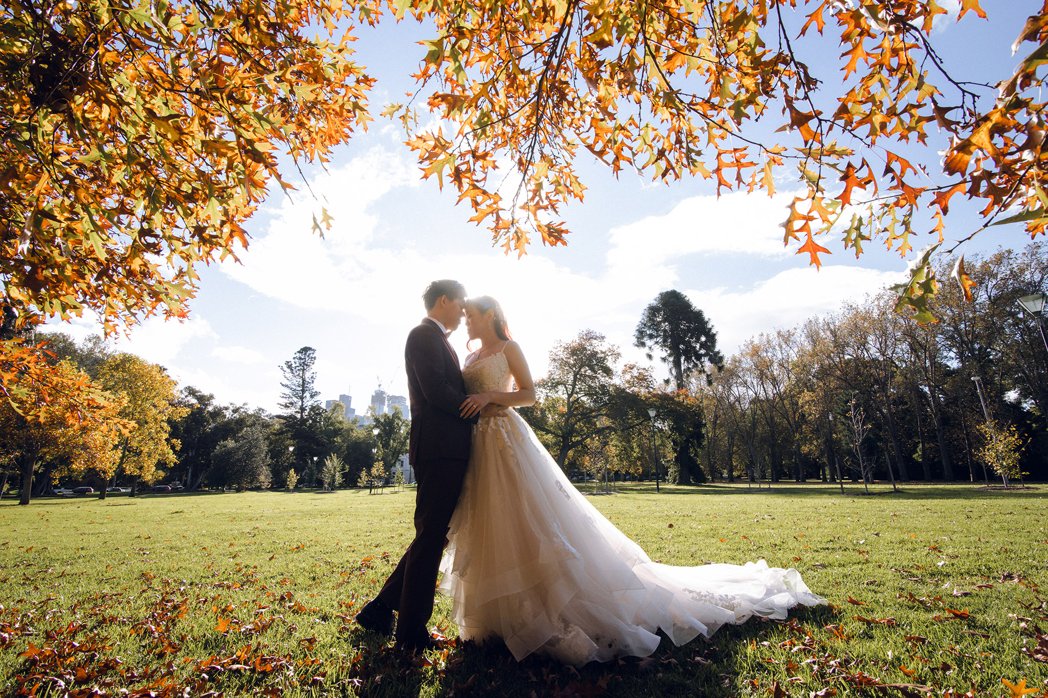 Melbourne Pre-Wedding Photoshoot at Alpaca Farm, Carlton Gardens & Brighton Beach by Freddie on OneThreeOneFour 16