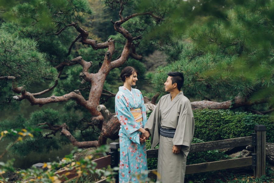 I: Mixed couple pre-wedding in Tokyo wearing kimono by Lenham on OneThreeOneFour 2