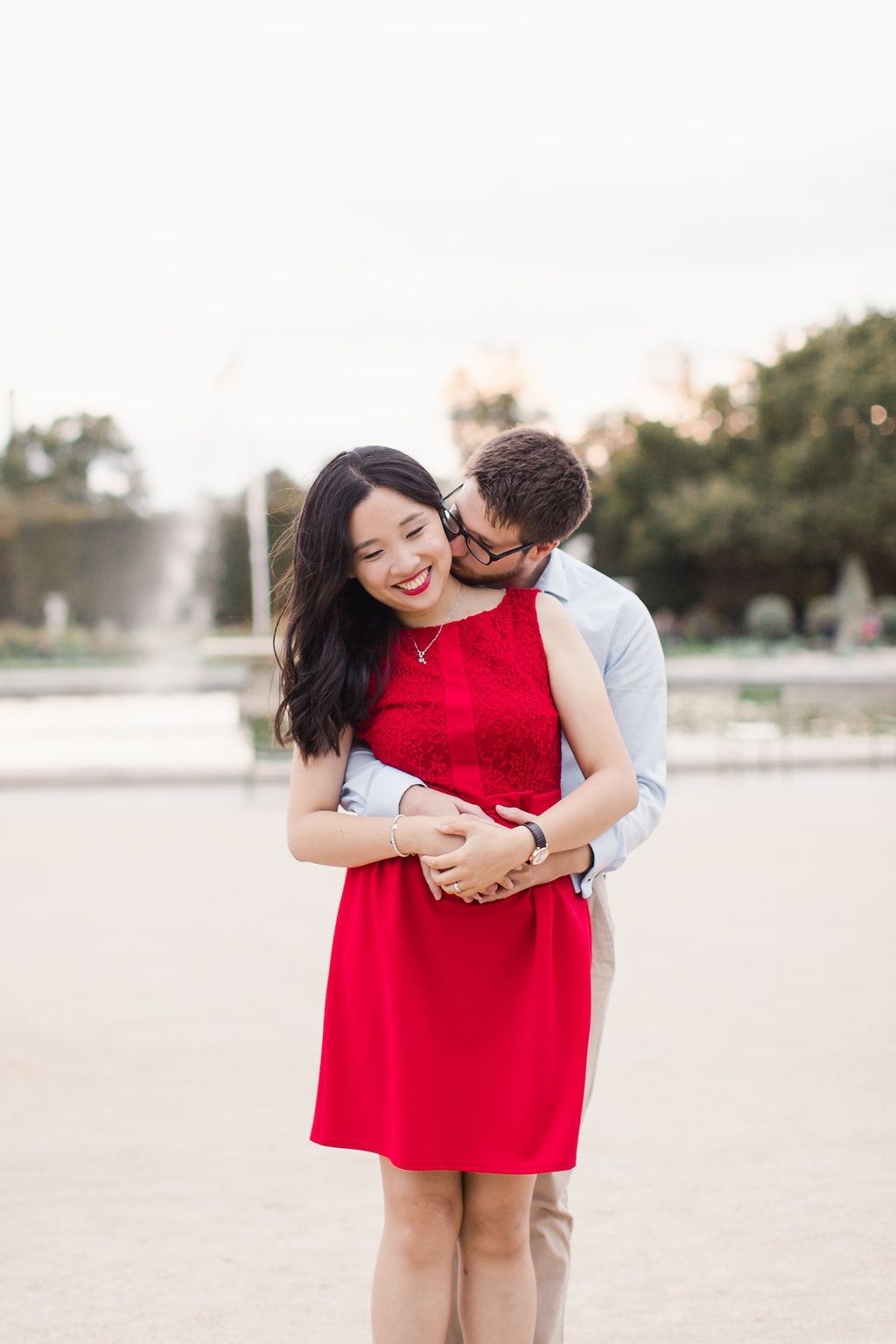 Paris Engagement Photo Shoot Louvre Palace and Tuileries Gardens  by Celine on OneThreeOneFour 11