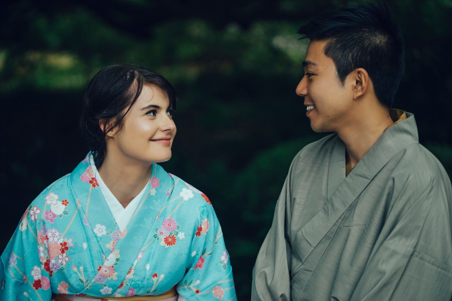 I: Mixed couple pre-wedding in Tokyo wearing kimono by Lenham on OneThreeOneFour 16