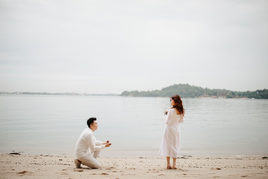 S & L - Singapore Outdoor Pre-Wedding at Coney Island & Gardens By The Bay by Chan on OneThreeOneFour 3