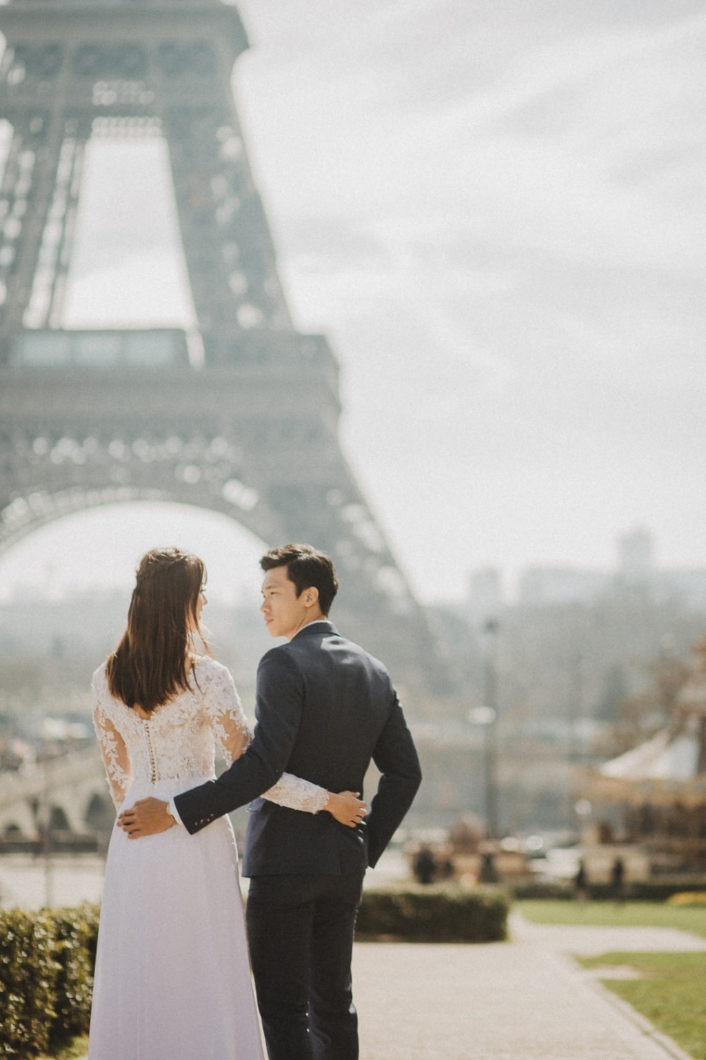 Paris Pre-Wedding Photoshoot for Singapore Couple Around The Eiffel Tower  by LT on OneThreeOneFour 23