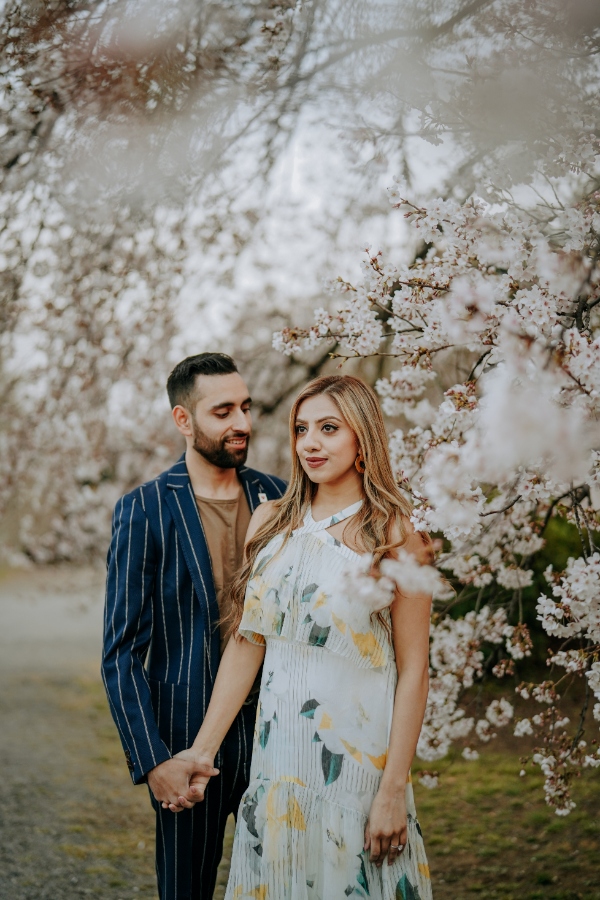 US Couple's Proposal in Tokyo Under Cherry Blossom Trees by Ghita on OneThreeOneFour 8