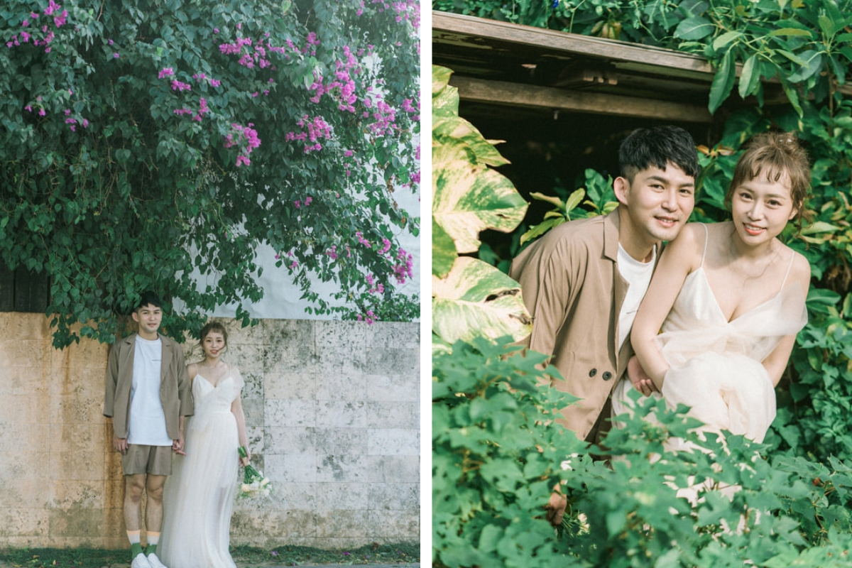 Taiwan Pre-Wedding Photoshoot Scooter Ride Sea Pier by  on OneThreeOneFour 15