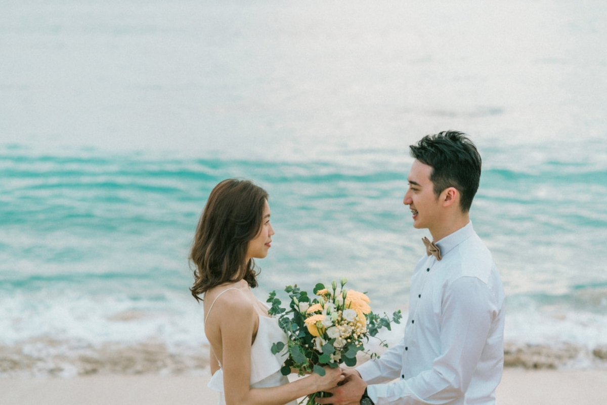 Taiwan Pre-Wedding Photoshoot Cafe Pier Lighthouse Countryside Street Beach by  on OneThreeOneFour 48