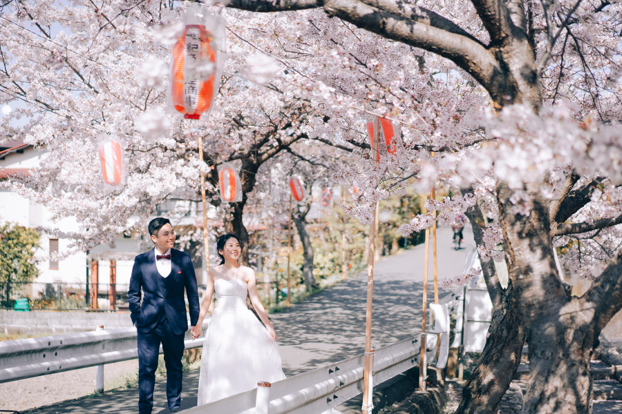 J&A: Kyoto Sakura Season Pre-wedding Photoshoot  by Kinosaki on OneThreeOneFour 14