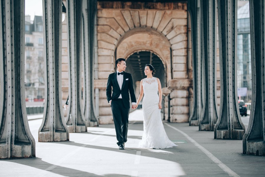 J&A: US Couple's Paris Day to Night Pre-wedding Photoshoot by Yao on OneThreeOneFour 12