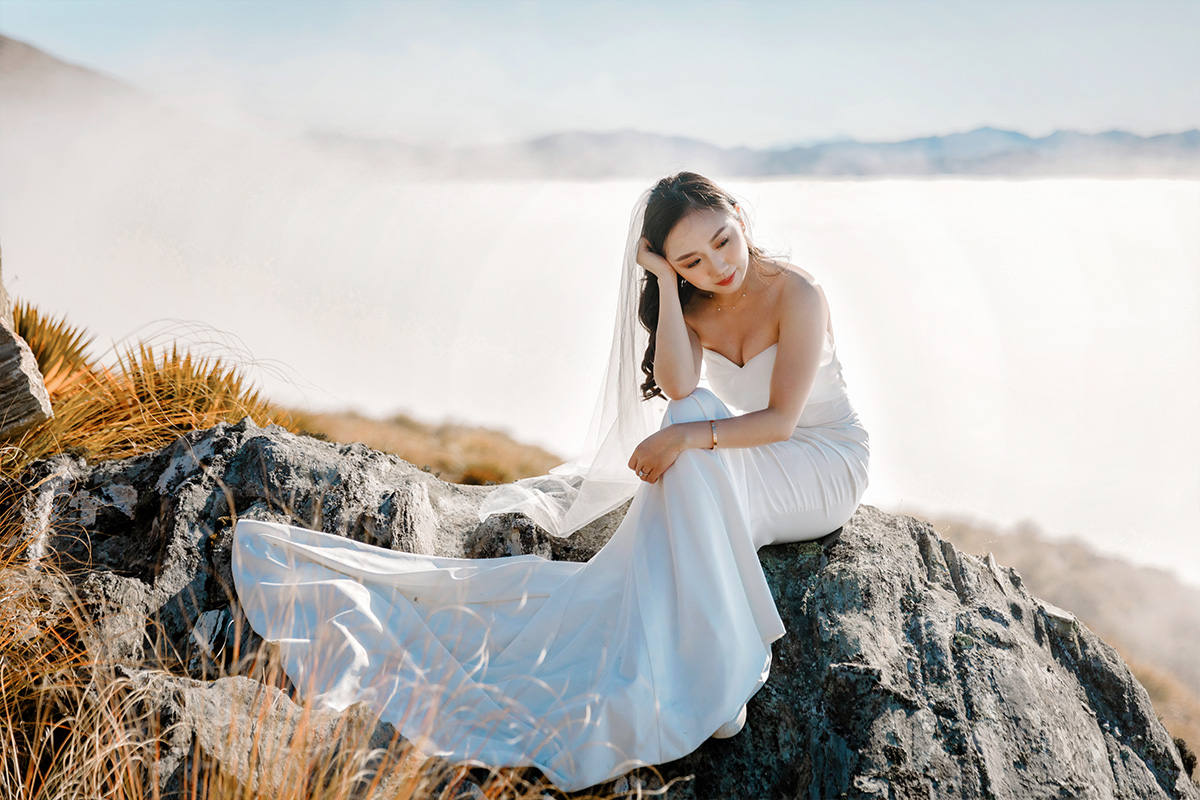 New Zealand Pre-Wedding 3-Days Photoshoot with Coromandel Peak, Mount Cook National Park, Arrowtown and Starry Night by Fei on OneThreeOneFour 26