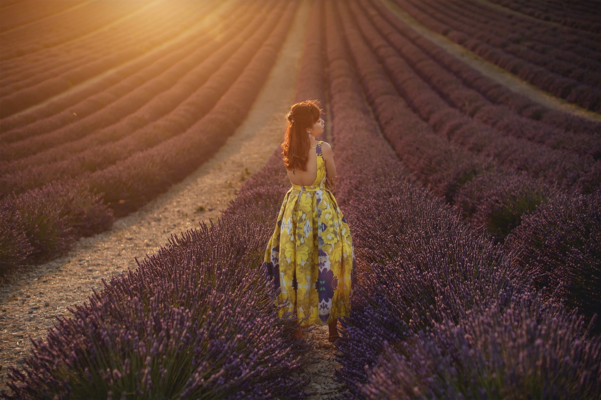 The Perfect Southern France Provence Pre-Wedding Photoshoot with Lavenders & Sunflowers by Vin on OneThreeOneFour 9