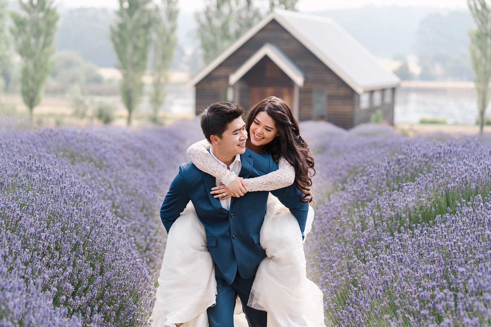 Melbourne Pre-Wedding at Lavender Farms and around the city by Freddie on OneThreeOneFour 4