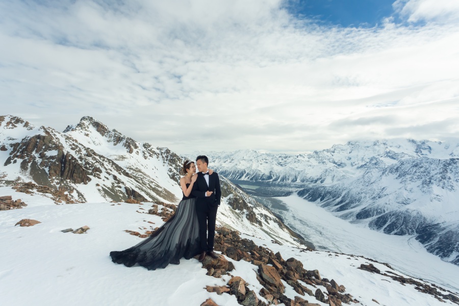 J&R: New Zealand Winter Pre-wedding Photoshoot Under the Stars by Xing on OneThreeOneFour 20
