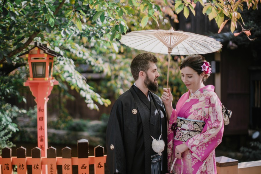 V&A: Spanish couple pre-wedding in charming Kyoto  by Kinosaki on OneThreeOneFour 1