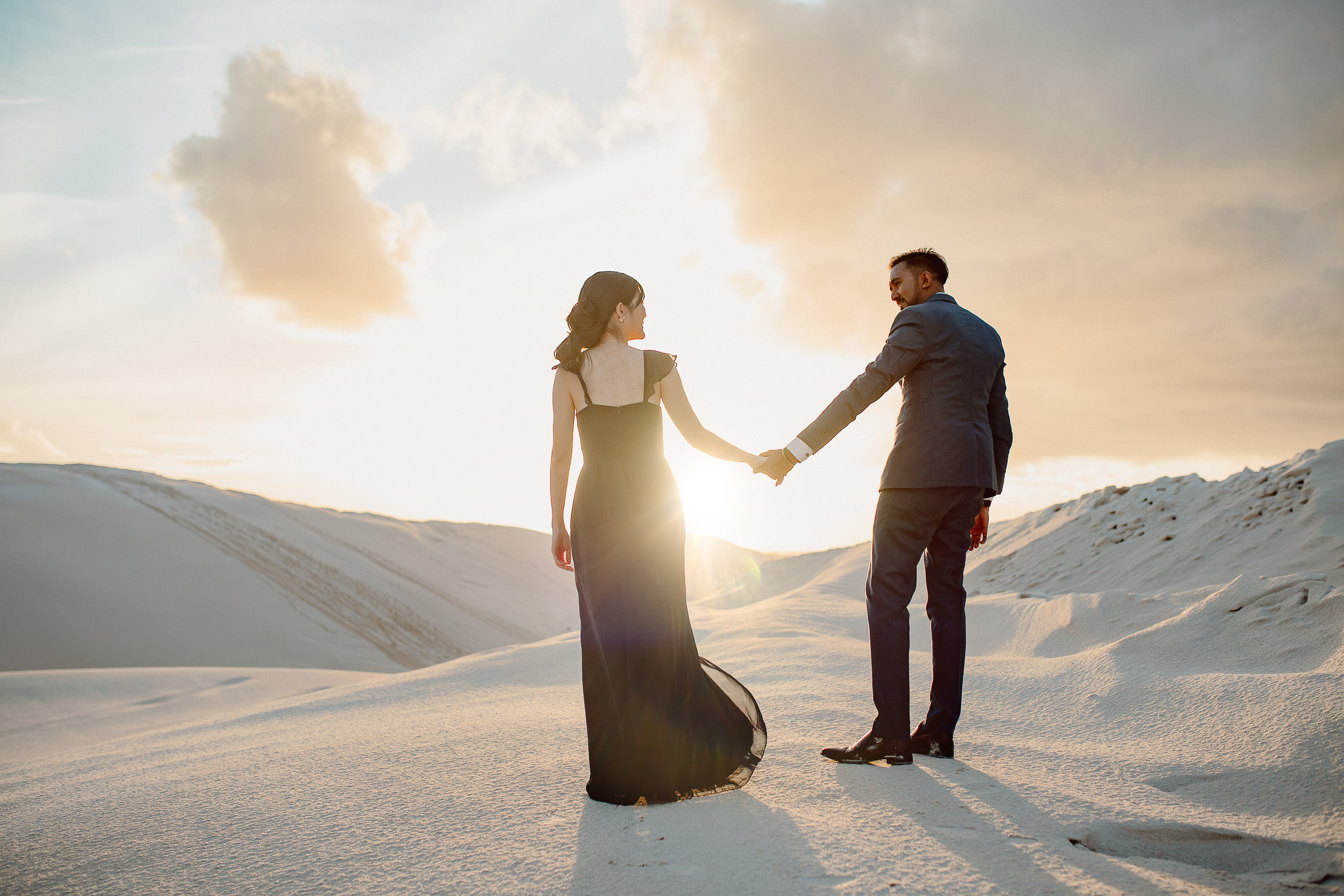 Perth pre-wedding at Lancelin sand dunes, Pinnacles Desert and forest by Naz on OneThreeOneFour 6