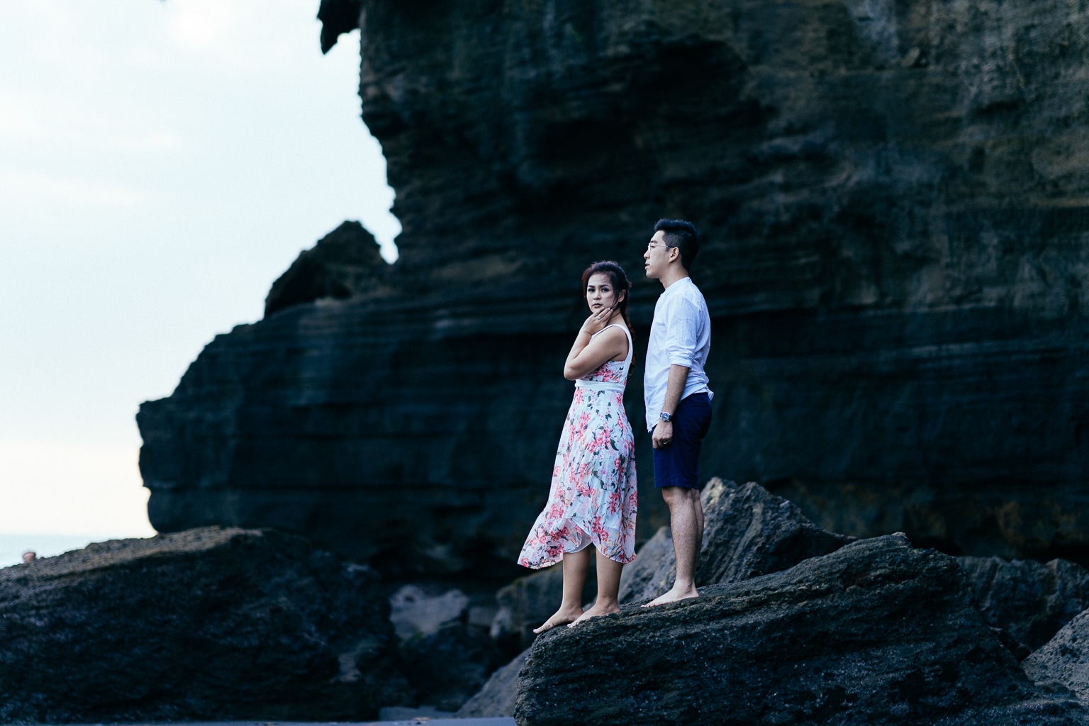 S&J: Bali Full Day Post-wedding Photography at Lake, Waterfall, Forest And Beach by Aswin on OneThreeOneFour 29