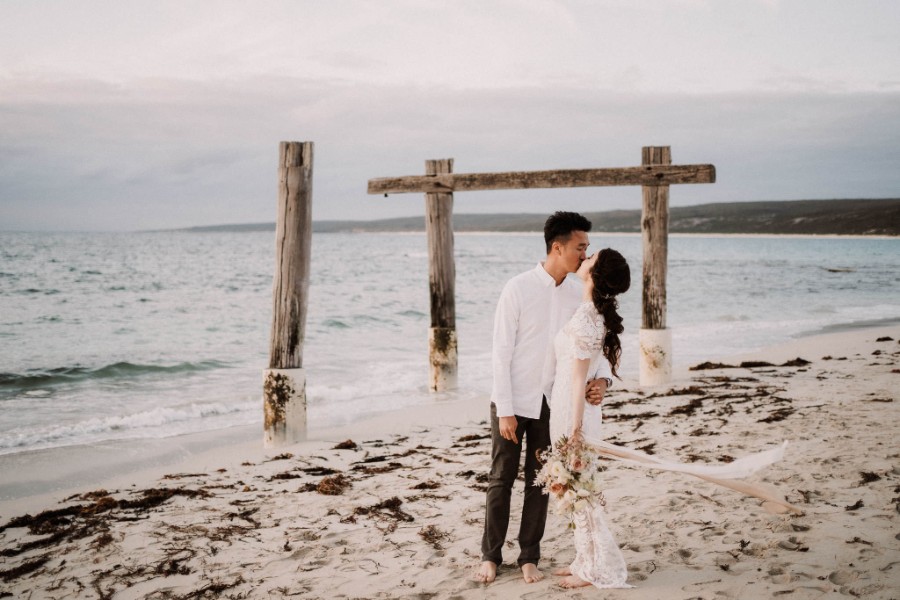 J&C: Half-day pre-wedding at pine forest and beach by Jimmy on OneThreeOneFour 15