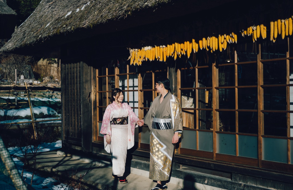 Japan Tokyo Kimono Couple Photoshoot At Mount Fuji  by Lenham on OneThreeOneFour 13