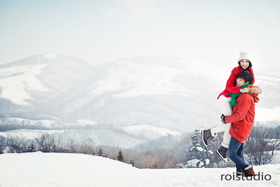 Gangwon-do Winter Korean Wedding Photography by Roi Studio on OneThreeOneFour 41