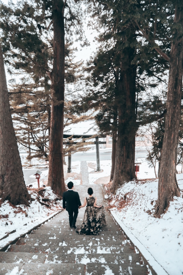 R&B: Tokyo Winter Pre-wedding Photoshoot at Snow-covered Nikko by Ghita on OneThreeOneFour 24