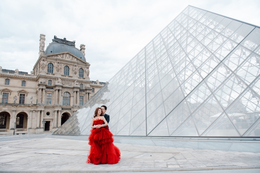 Parisian Elegance: Steven & Diana's Love Story at the Eiffel Tower, Palais Royal, Jardins Du Royal, Avenue de Camoens, and More by Arnel on OneThreeOneFour 21