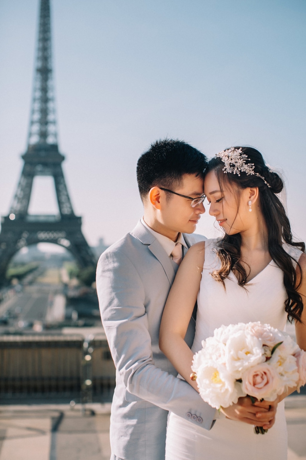 Paris Wedding Photo Session Arc de Triomphe by Vin on OneThreeOneFour 0