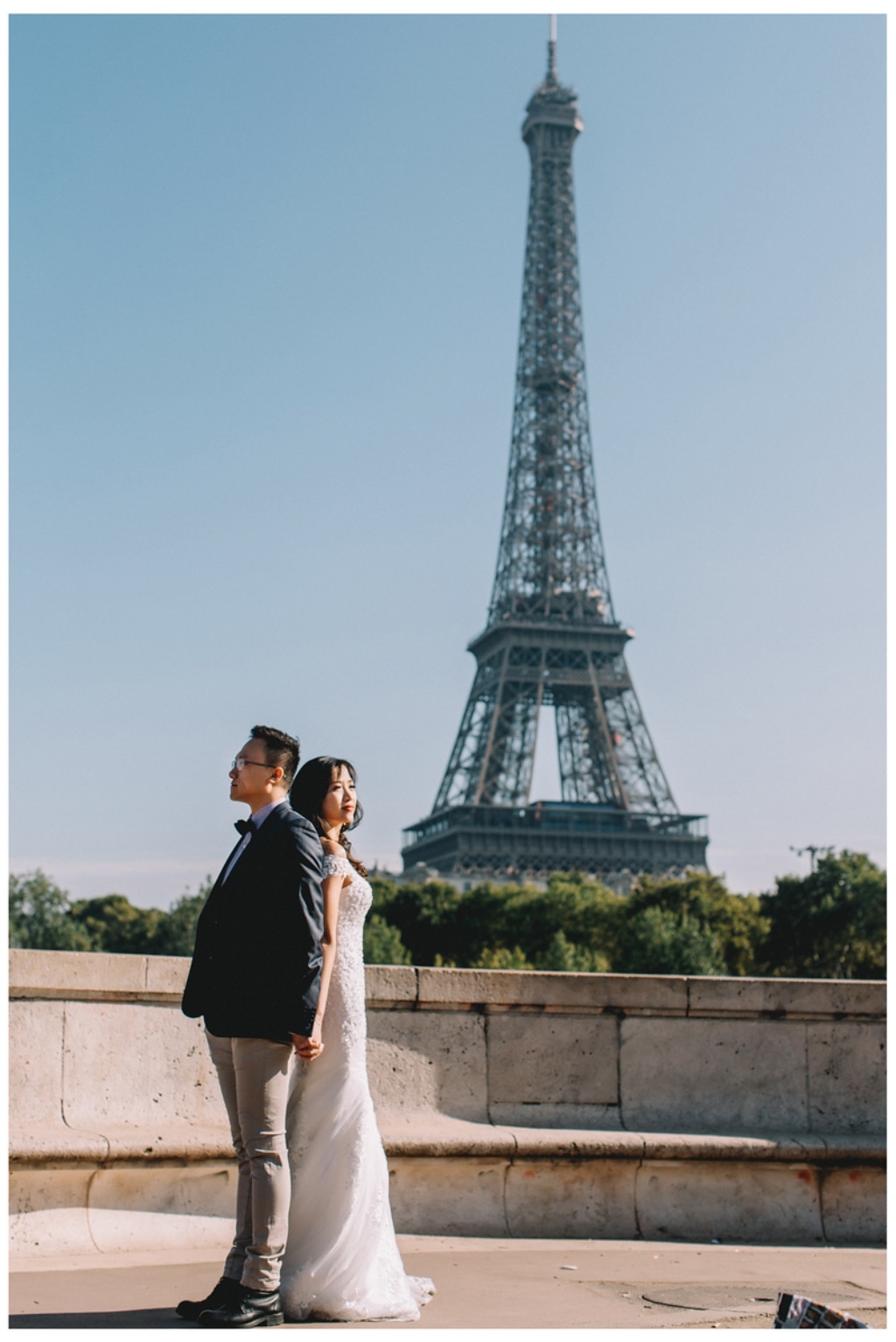 巴黎婚紗拍攝 - 比爾哈基姆橋與亞歷山大三世橋 by Vin on OneThreeOneFour 16