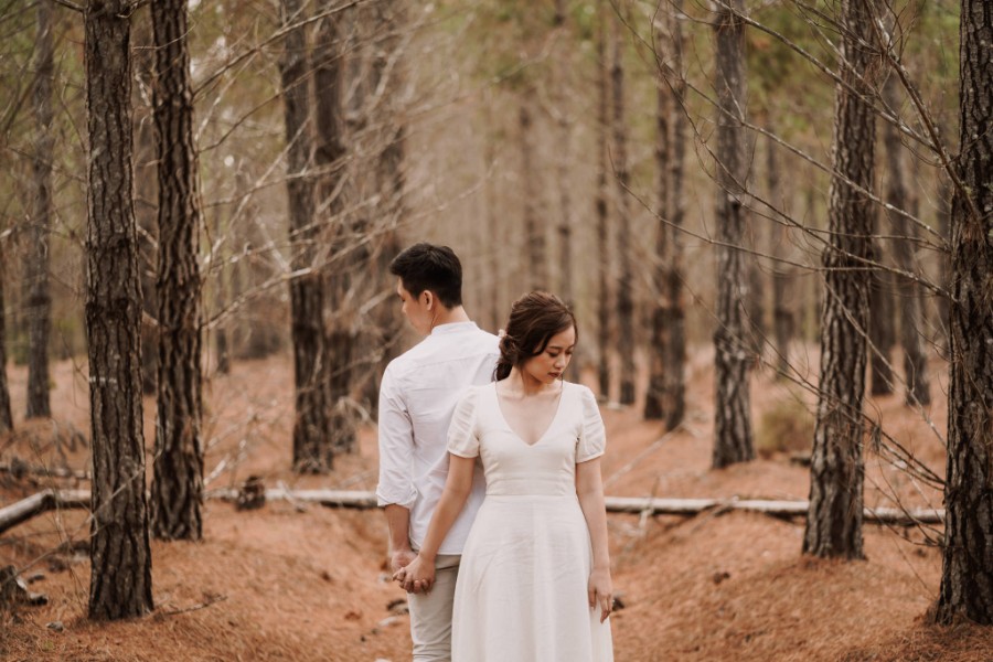 C&S: Perth pre-wedding overlooking a valley, with whimsical forest and lake scene by Jimmy on OneThreeOneFour 11